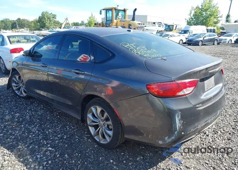 2015 Chrysler 200 S from USA, damaged, VIN 1C3CCCDGXFN522714